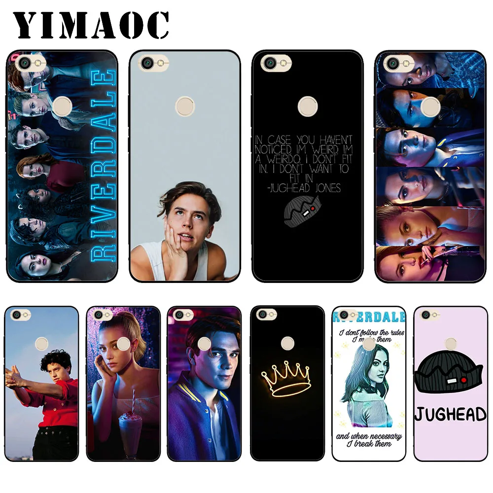 

YIMAOC American TV Riverdale Series Black Soft Silicone Case for Xiaomi Redmi Note 6 Pro 7 Pro S2 Go Cover