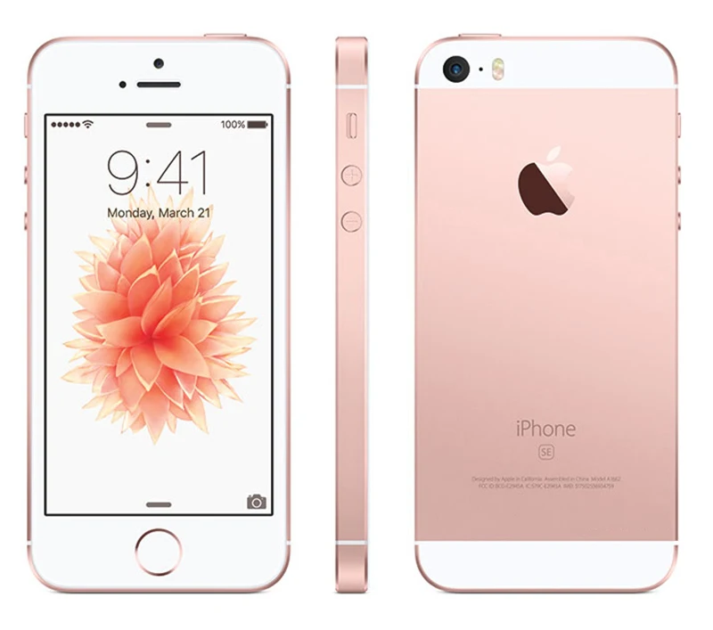 Original Unlocked Apple iPhone SE Fingerprint Dual-core 4G LTE