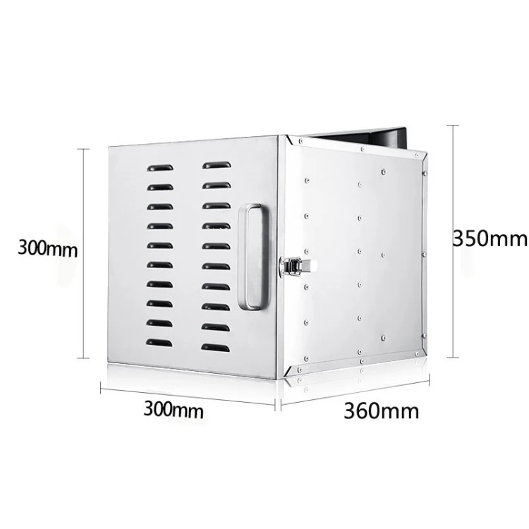 

Home Stainless Steel Dried Fruit Machine Fruit Vegetables Dehydration Pet Food Dryer Mute Strong Efficient Health Convenience