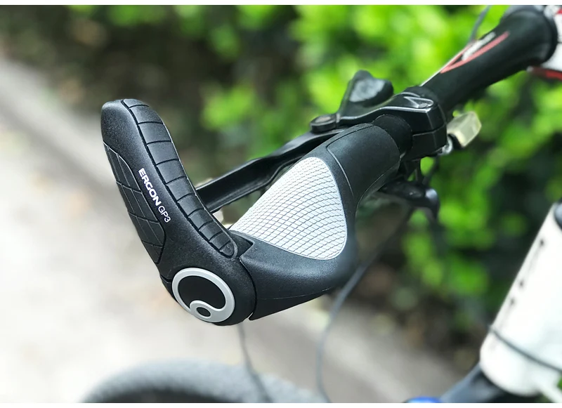 mtb apertos confortáveis da bicicleta guiador apertos