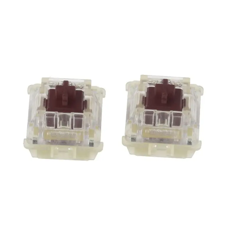 2 шт. оригинальный SMD RGB Cherry MX переключатели 3pin Foot коричневый переключатель