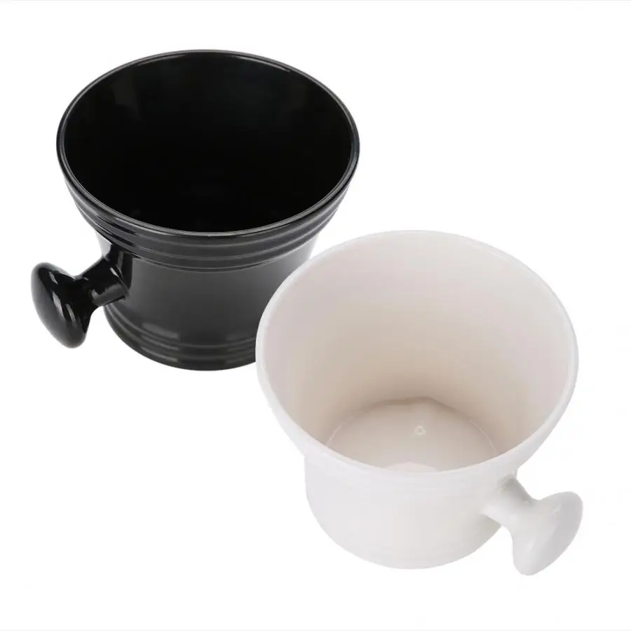 Пластиковая чаша для крема для бритья пена для бритья мыло Крем чаша для мужчин Чаша для бритья