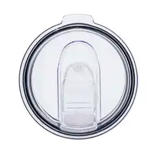 100 шт 20 унций Tumblers крышки Защита от проливов крышка кристально прозрачная брызгозащищенная крышка с слайдером закрытие