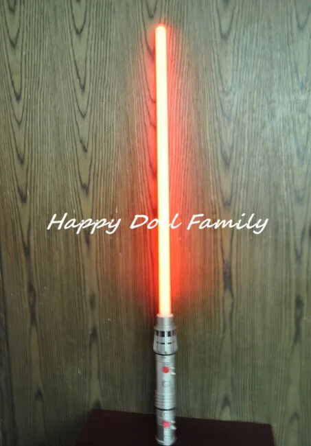 

Hasbr plastic lightsaber, DARTH MAUL ULTIMATE FX LIGHTSABER , blue LIGHT, Replicas lightsaber toy