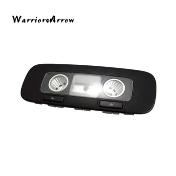 

WarriorsArrow Black Interior Rear Dome Reading Light Lamp For VolksWagen Golf 2006 2007-2011 GTI MK5 Passat Jetta 1KD947291A 82V