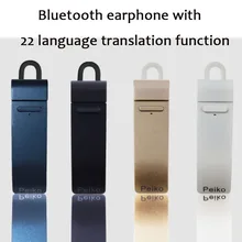 

2018 new mini wireless Bluetooth headset for mobile phone / computer HD stereo hands-free smart business translation headset