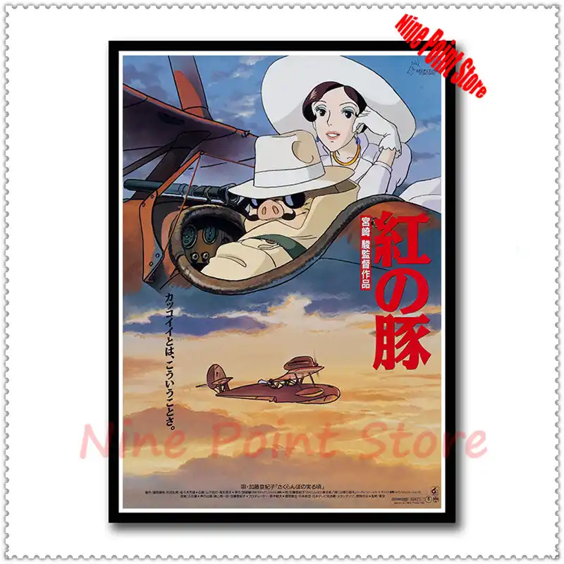 Porco Rosso Poster Tribute to Hayao Miyazaki