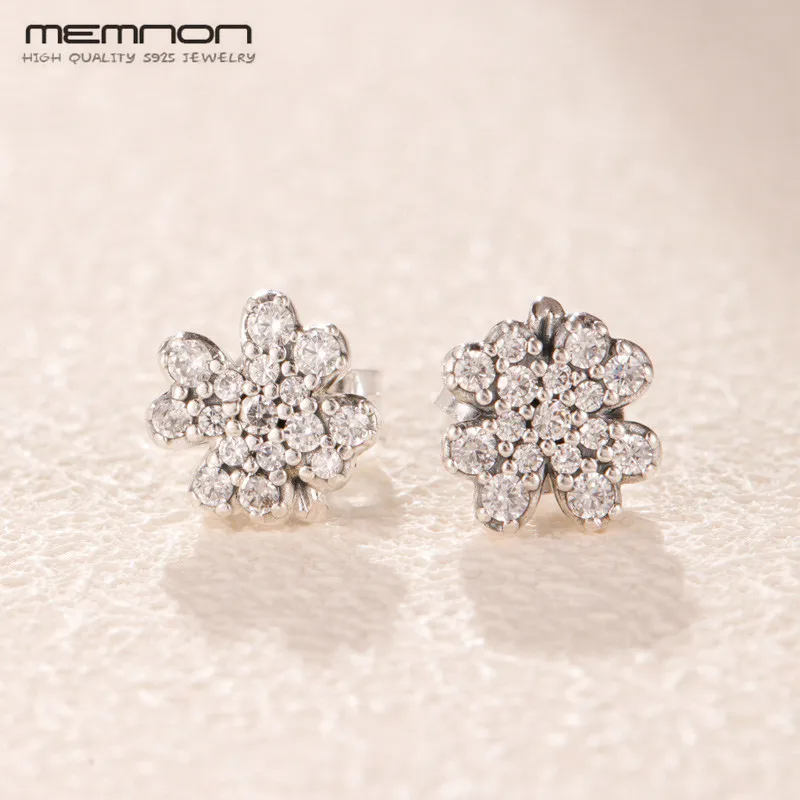 

2019 Spring collection Radiant Clovers Stud Earrings for women 925 sterling silver earing brincos earings fashion jewelry brinco