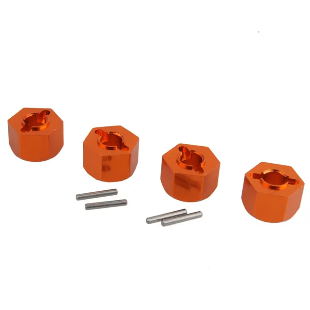 Special Price Free shipping 4PCS  HPI  Alum Wheel Hex.Mount 101208 BMT0009 high quality metal For  RC 1/10 Bullet 3.0 ST/MT/WR8