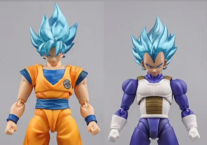 Demoniacal fit SSJ синий заказной головной убор и набор для волос аксессуары для goku& vegeta 1/12