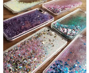 

500pcs Liquid Quicksand Case For Huawei Honor 5C 5X 6A 6C 6X 7 7X 8 9 10 V8 V9 V10 Lite Play Pro Silicon Soft TPU Case Cover