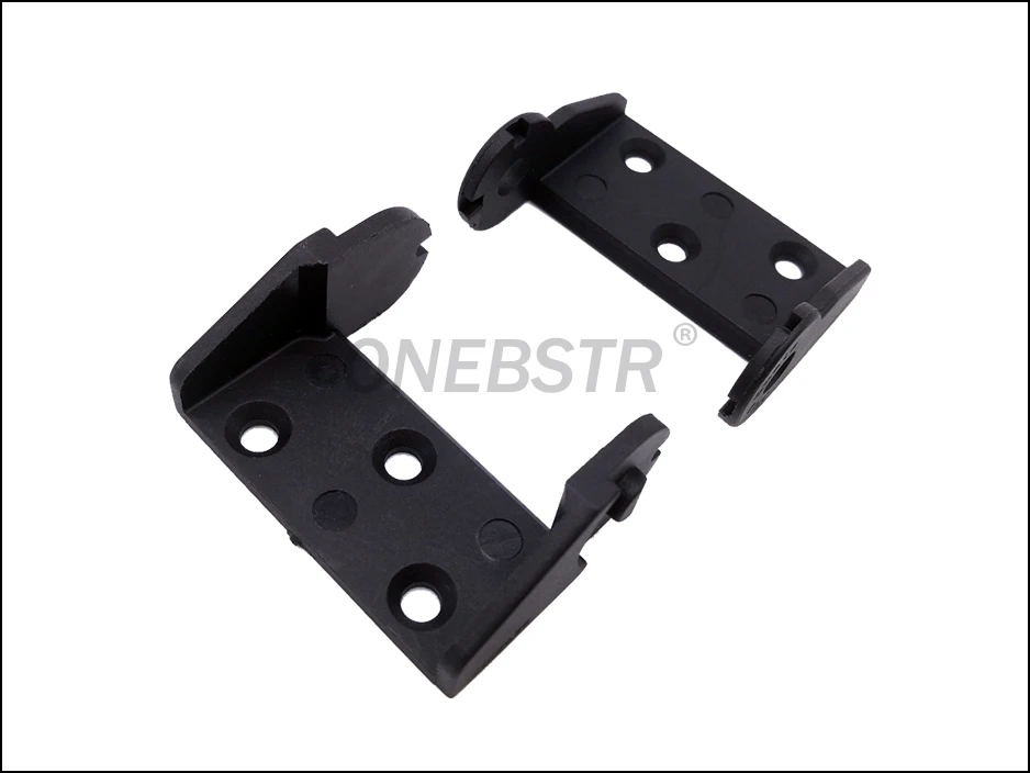 JFLO One Pair of 10x30 Drag Chain Joints Bridge Outside opening with end Connectors Plastic towline Cable Wire Carrier 6