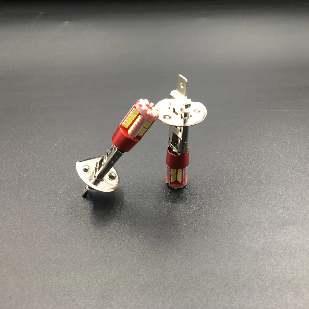 2 шт. автомобильные светодиодсветодиодный лампы H1 3014 57 SMD|canbus error free|error freesuper bright |