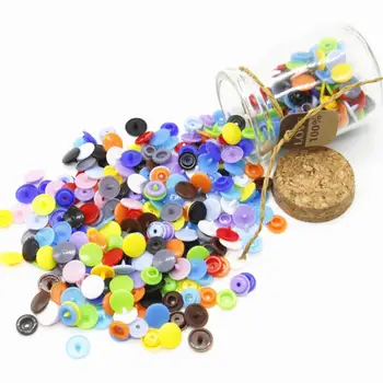 

Button Fastener Snaps Hand Pressure Clamp Set Baby Clothing Snap Button Fasteners One Box 24 Colors for DIY Sewing Tool install
