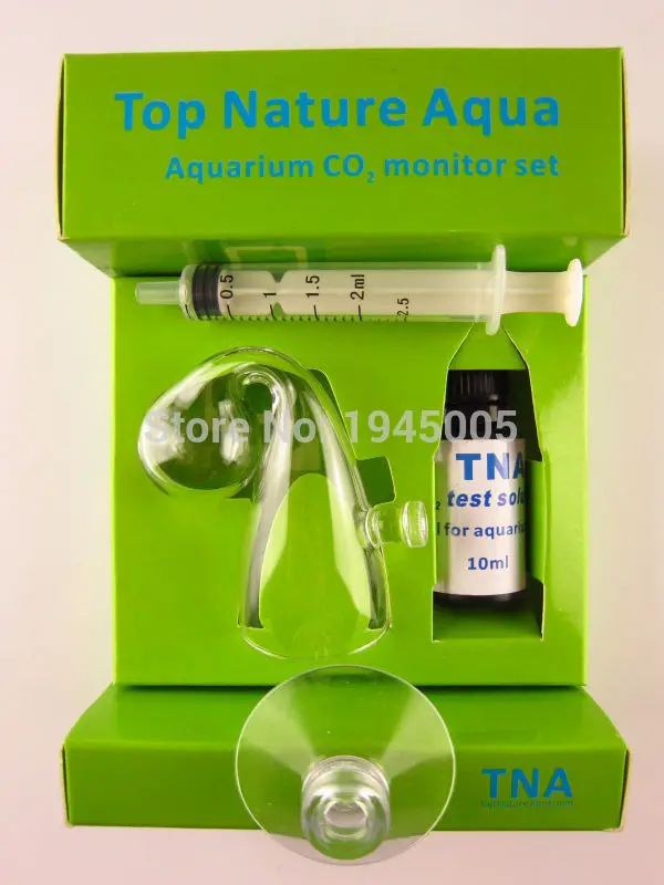 

Aquarium CO2 Glass Drop Checker PH Tester Set Live Diffuser 5.5cm Long Term Monitor Kit Free Shipping