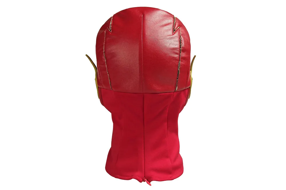 Горячая вспышка 5 маска Барри Аллена флэш косплей костюм кожаная красная шляпа полная голова супергероя маска свободный размер
