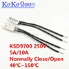 KSD9700 250V 5A 10A 16ATemperature Switch Thermal control 40 45 50 55 60 65 70 75 80 85 90 95 100 105 110 120 125 135 140 Degree ► Photo 3/6