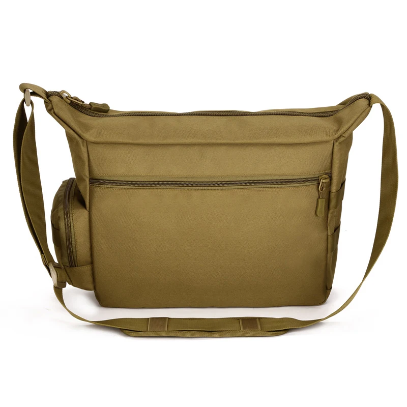 Protector Plus Men's Tactical Sling Shoulder Bag Men's Outdoor Messenger Bag For 14'' Laptop Waterproof Military Crossbody Bag 5
