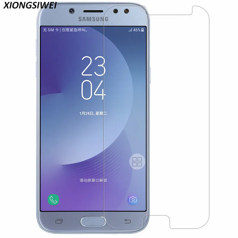 Закаленное стекло для Samsung Galaxy J7 2017 J730 J730F J730FN J730H SM-J730F/DS DUOS защита экрана