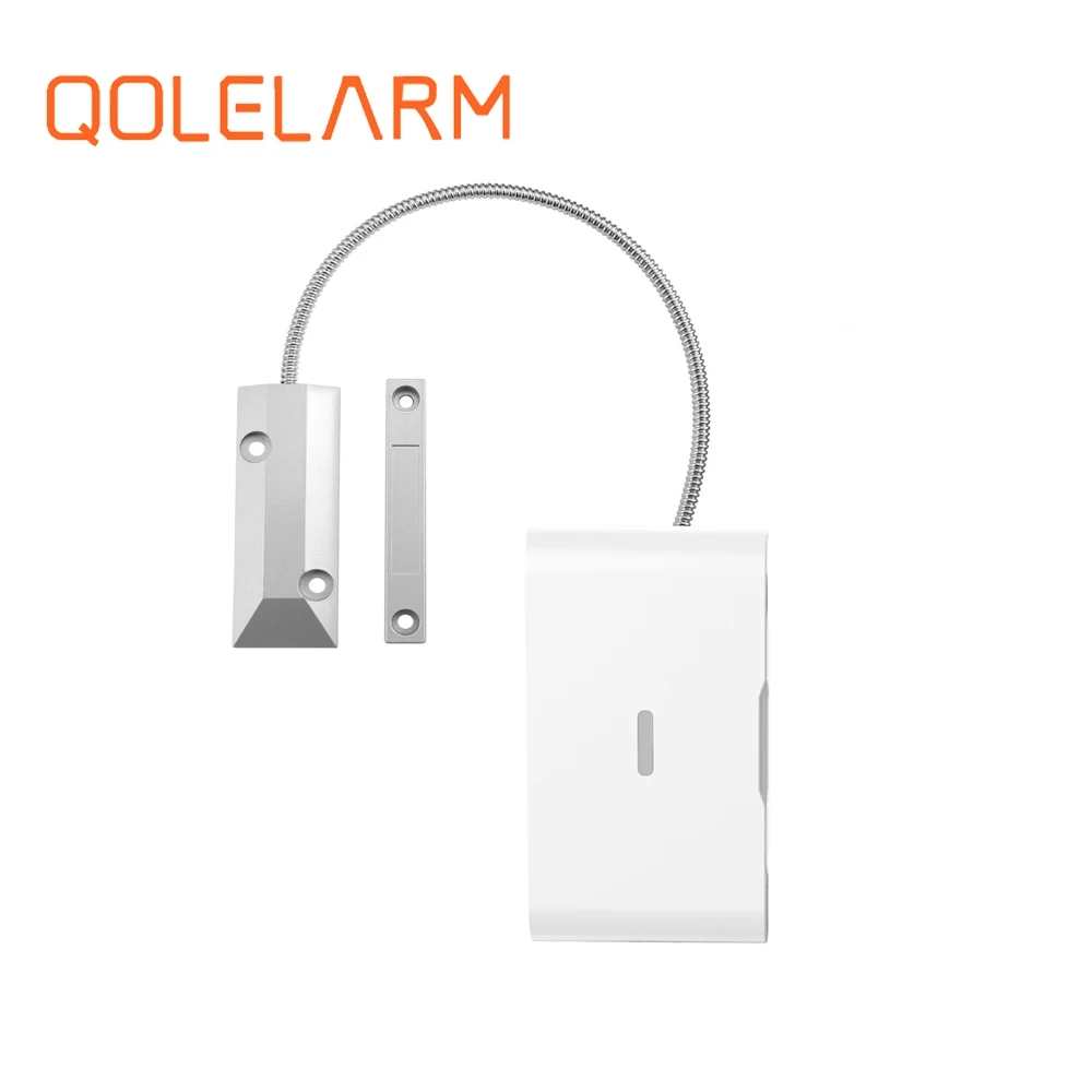 

433mhz Metal Wireless Rolling Shutter Door/window Magnetic Contact Garage Door Detector for Home Alarm System