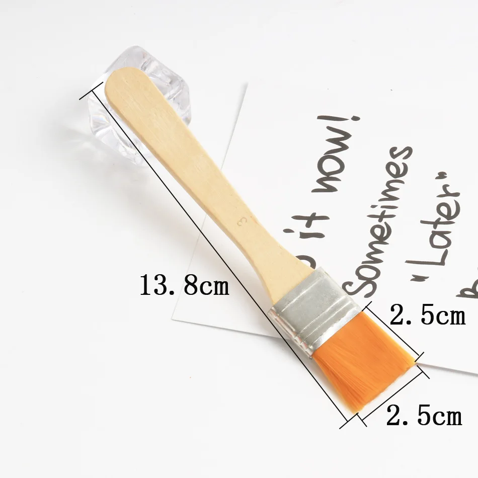 Высококачественная нейлоновая кисть для рисования маслом, щетка для барбекю, нейлоновая щетка для чистки щетинок, инструмент для чистки - Цвет: number 3