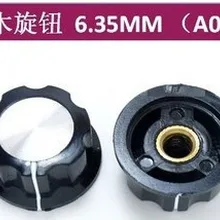 [BELLA] A03 бакелитовая ручка потенциометра шапка 3590S ручка потенциометра 27X16 мм отверстие 6,35 мм-100 шт./лот