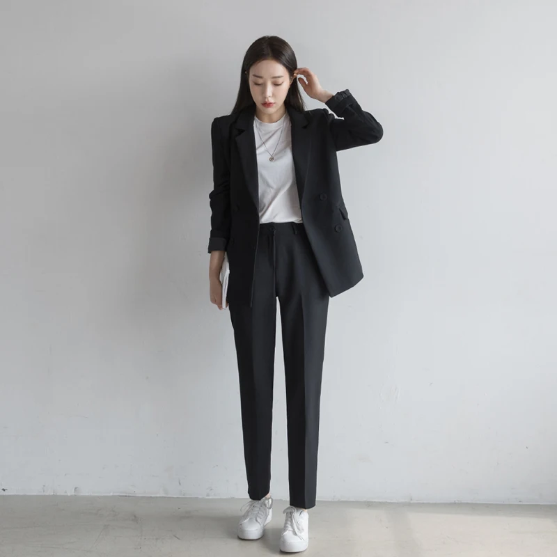 Women Suit Fashion Harajuku Korean 