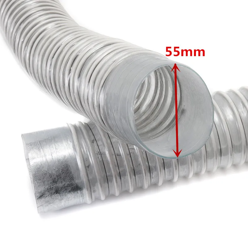 Ceny 55mm średnica wewnętrzna rura ssąca Cleaner wąż mieszek słomki dla trzecia generacja turbodoładowany cyklon SN50T3 1.5M długość