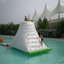 water iceberg inflatable toy size 4*3*2.5 M water game playing in summer water gyro 4 0 2 4 m water game playing on the park lake swimming pool summer water toy outdoor game water park