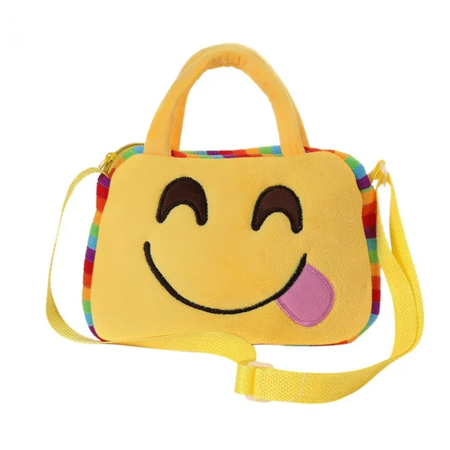 Buy Cute Kawaii Emoji Emotion Bag For Kids Plush Toys
