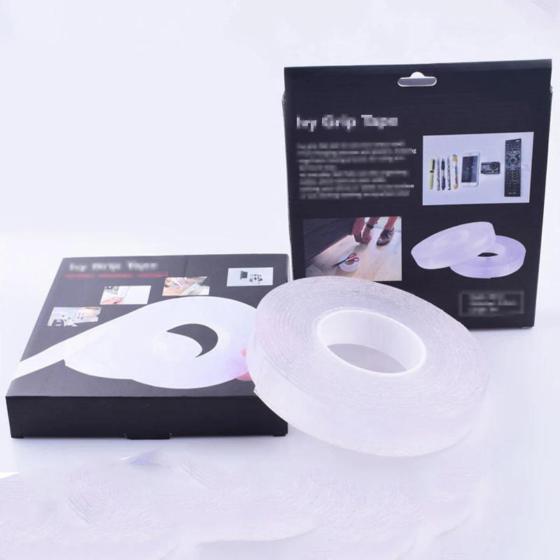 

Multifunction Double Sided Adhesive Nano Sticky Tape Traceless Washable Removable Tapes Indoor Car Gel Grip Sticker K1004 F