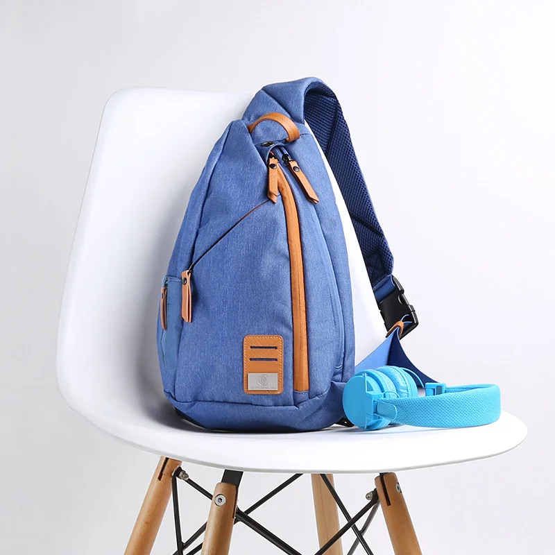 D-park Messenger Bag Men Fabric Multipurpose Chest Pack Sling Shoulder Bags for Casual Crossbody Bolsas 2017 New Fashion | Багаж и сумки
