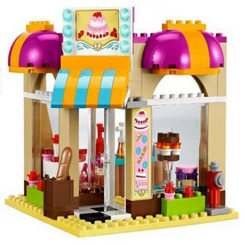 

Bela 10165 252Pcs Friends series Cake room Model Building Blocks Set Bricks Educational Toys For KIDS gifts Compatible With Toys