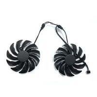 geforce gtx ניו T129215SU PC מאוורר עבור Gigabyte GeForce GTX 1050 1050TI 1060 1070 1070TI G1 Radeon RX 570 580 470 Cooler מאוורר החלף (3)