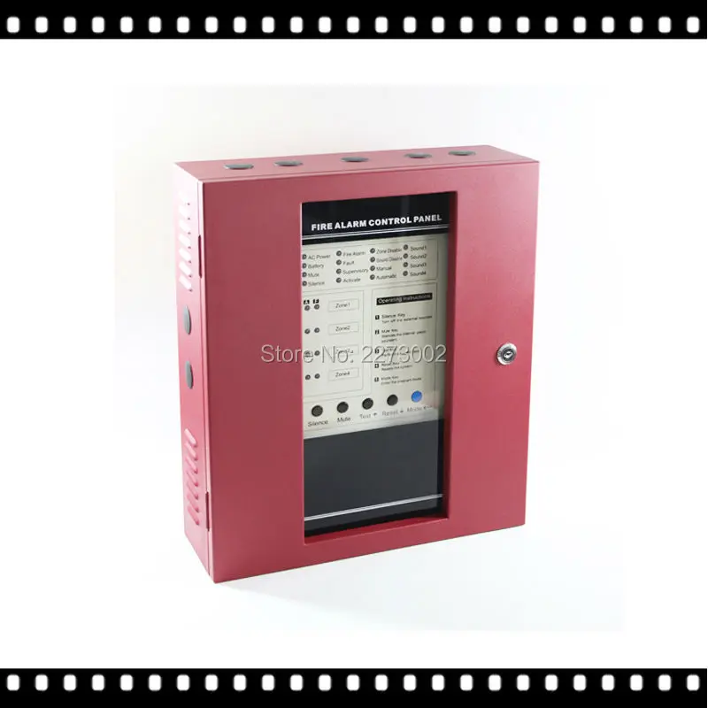 16 Zones Conventional Fire Alarm Control System Conventional Fire Alarm Control Panel