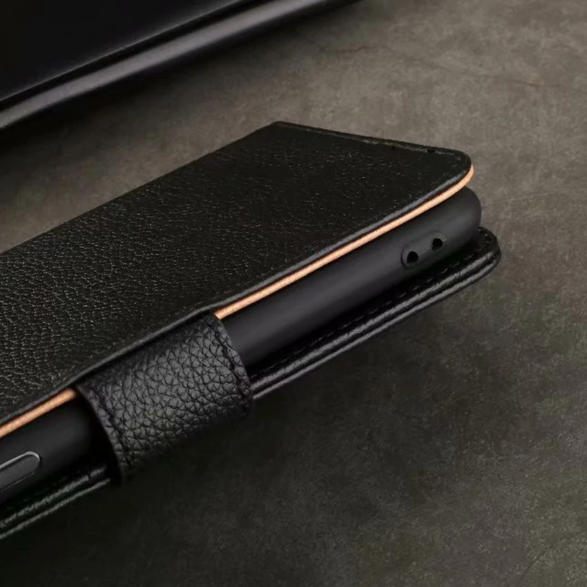 genuine leather flip case (14)