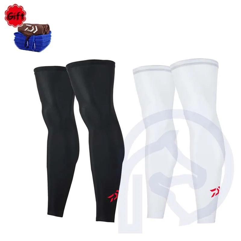 

Sun Protection Fishing Clothing Men Women Quick Dry Breathable Fishing Riding Racing Running Leg Sleeves MTB Leg Warmers
