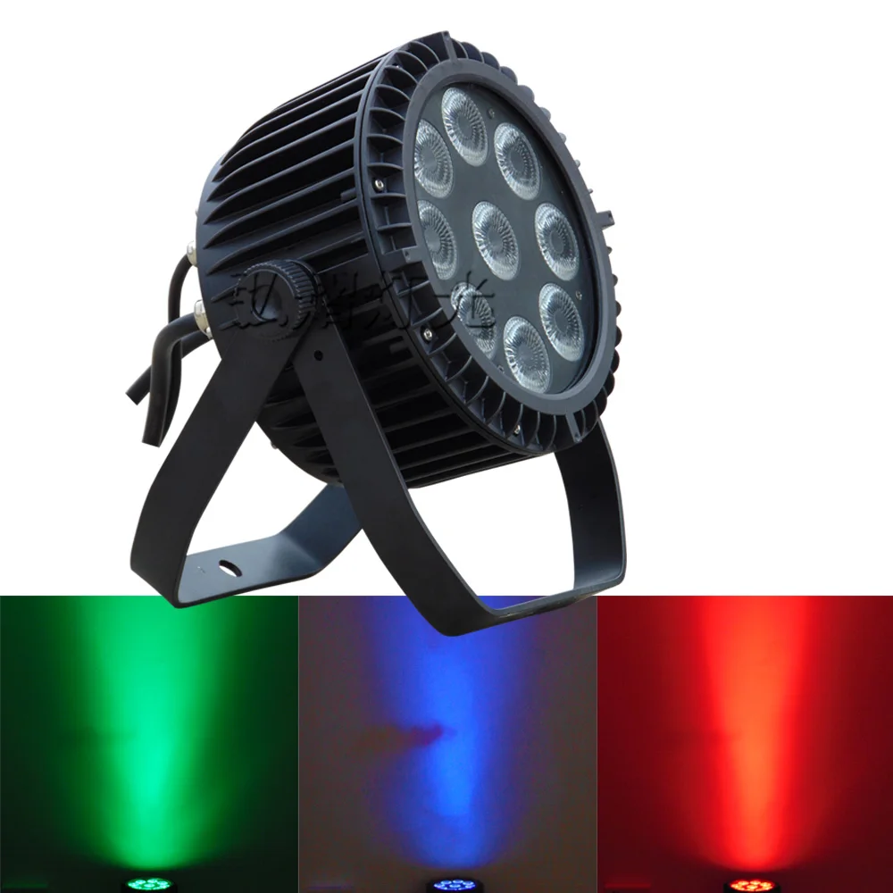 

Waterproof 9X18W led Par lights RGBWA UV 6in1 flat par led dmx512 disco lights professional stage dj equipment