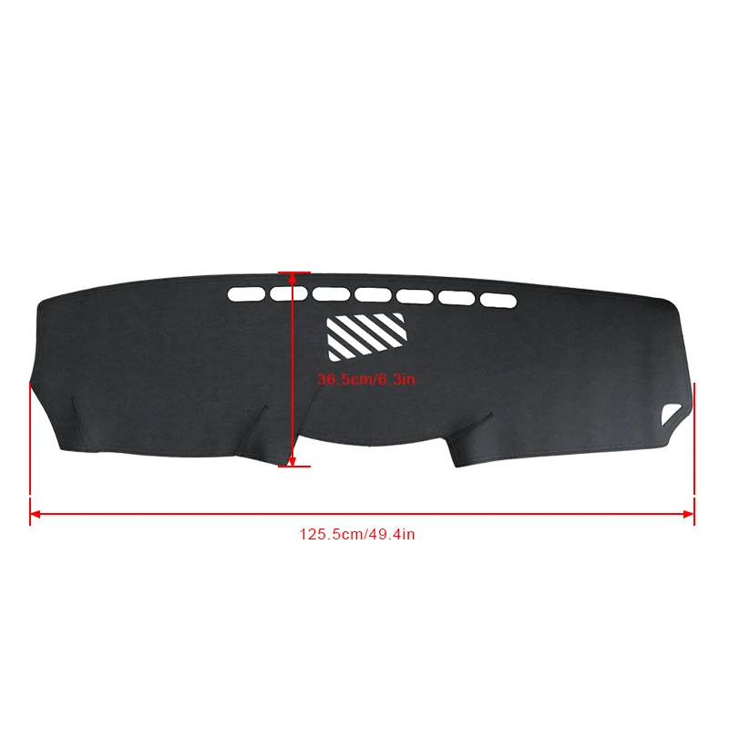 

Car Styling Leather Car Dashboard Cover Non-Slip Dash Mat Pad Left Hand Driver FOR Lexus IS250 IS350 2006-2011