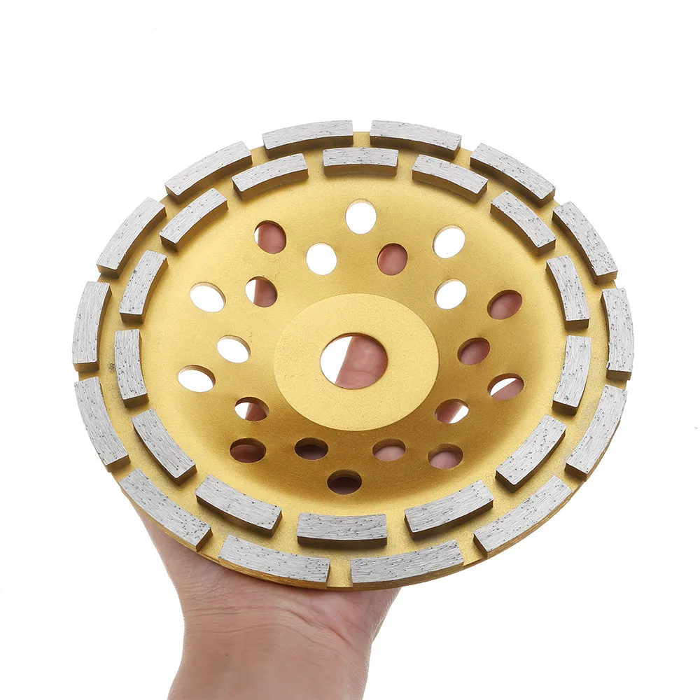 115/180 мм Алмазная Шлифовка Бетона чашка диск сегмент кладка гранит шлифовальный станок пилы