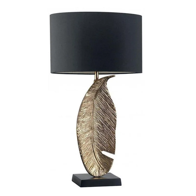Candeeiros de Mesa Decoração da Lâmpada Leitura para Estudo Moderno Folhas Ouro Arte Cabeceira Restaurante Bar Decoração Nordic Iluminação Mesa Ta094 Led 2 cabeceira restaurante bar decoração nordic iluminação mesa ta094