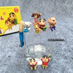 Новые горячие 6 шт./компл. 4 см Crayon Shin-chan Crayon Shin chan коллекционеров фигурка героя игрушки игрушка в подарок