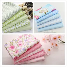 3 компл./лот 40 см х 50 см Хлопок Ткань Жир четвертей комплект лоскутное шитье ткань для куклы тильда