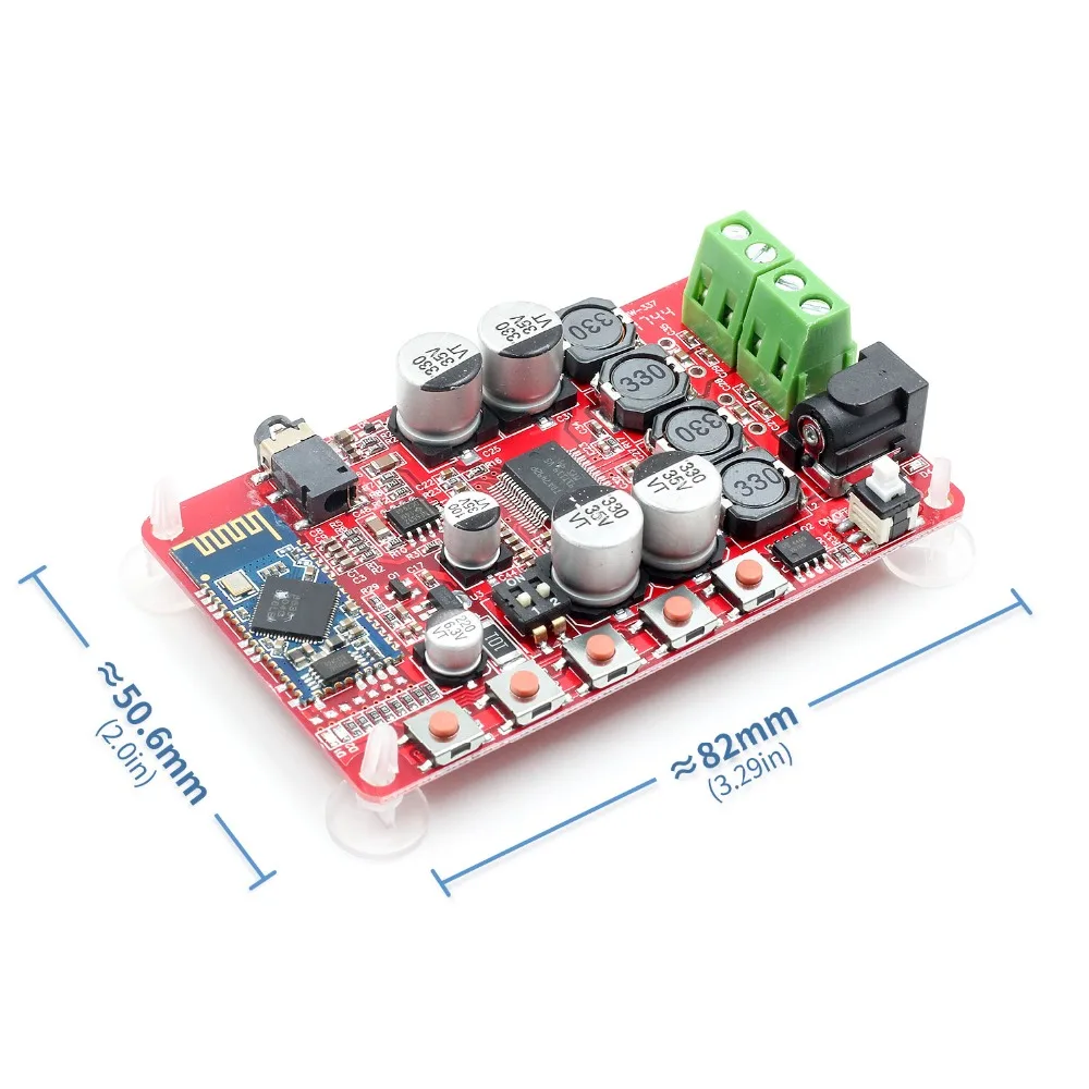 TDA7492P 25 W + 25 W Bluetooth 4,0 inalámbrico Digital Audio receptor placa amplificador TDA7492P 25 W + 25 W Bluetooth 4,0 inalámbrico Digital Audio receptor placa amplificador