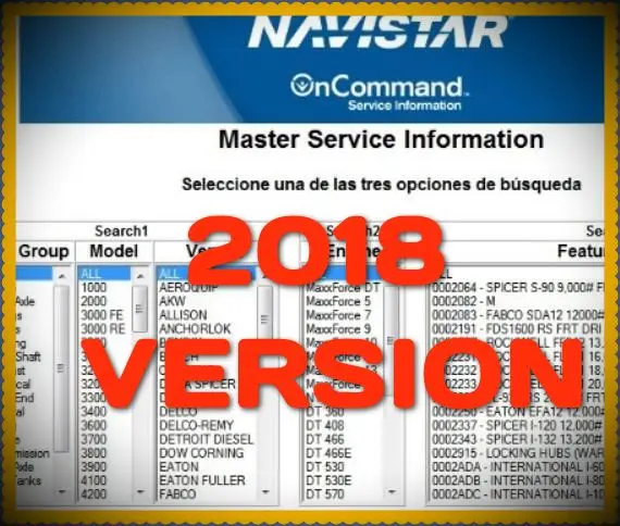 Международный грузовик ISIS - Navistar OnCommand Service Information 2018 |