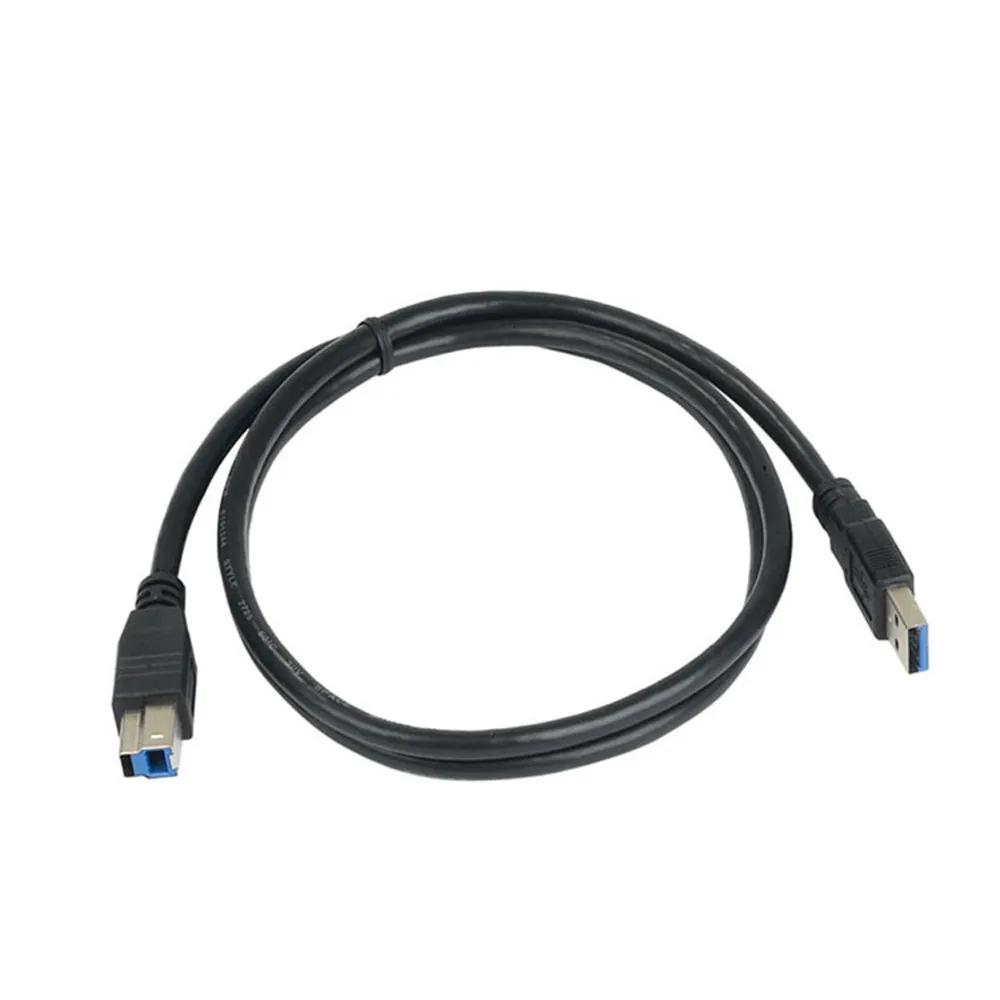 0 5 м 1 3 USB A to B кабель для передачи данных принтера сканер Супер скорость конвертер