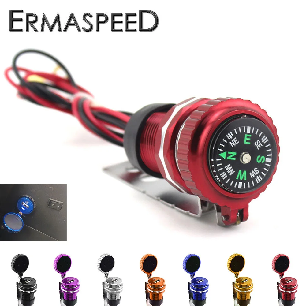 Buy Colorful Motorcycle Aluminum Handlebar Mount LED