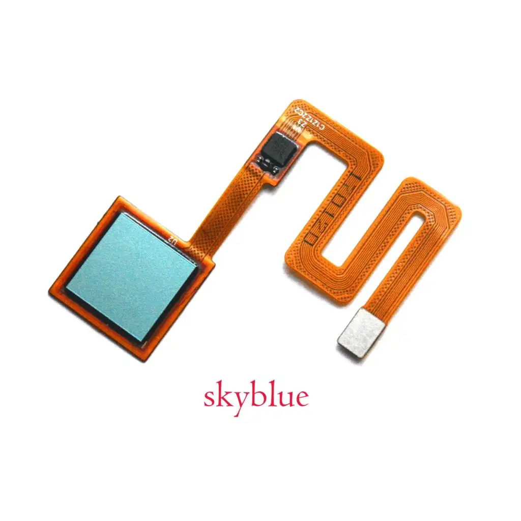 Для Redmi Note4 протестированный fpc Touch ID датчик отпечатков пальцев гибкий кабель для Xiaomi Redmi Note 4X4 - Цвет: MTK sky blue