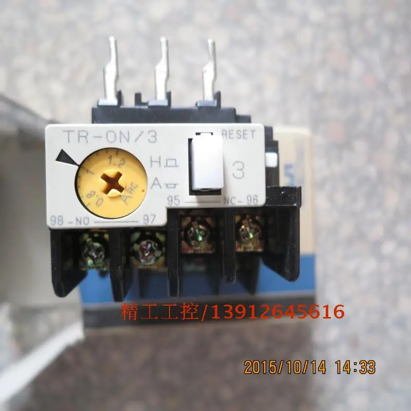 

[SA] Fuji Japan's Fuji new original thermal overload relay 0.8-1.2A TR-0N/3 physical map --5pcs/lot