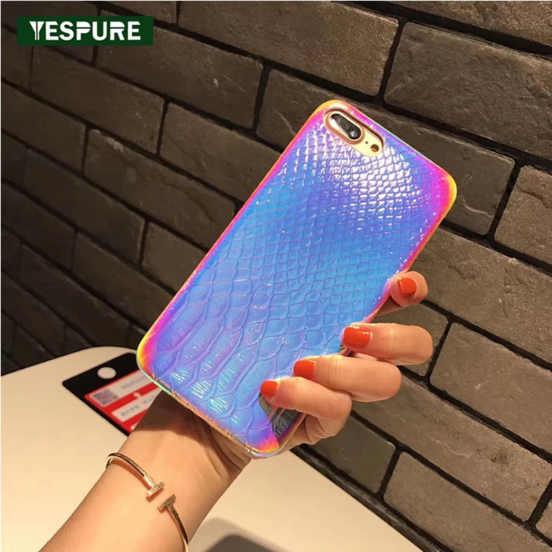 YESPURE 5.5inch Bling Glitter Mobile Phone Case for Iphone 8plus Case